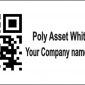 qr-code-label-poly-white